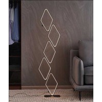 120 Cm Modern LED Floor Lamp Stylish and Functional Balck